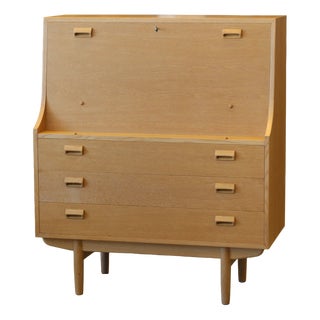 Oak Secretary by Børge Mogensen for Søborg Furniture Factory For Sale