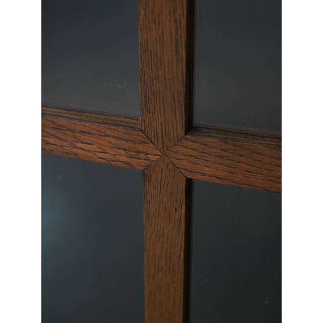 Brown Stickley Mission Oak Gustav Commemorative Arts & Crafts Bookcase For Sale - Image 8 of 15