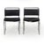 Pair of Mid Century Modern “Ch66" Dining Chairs by Nicos Zographos For Sale - Image 6 of 18