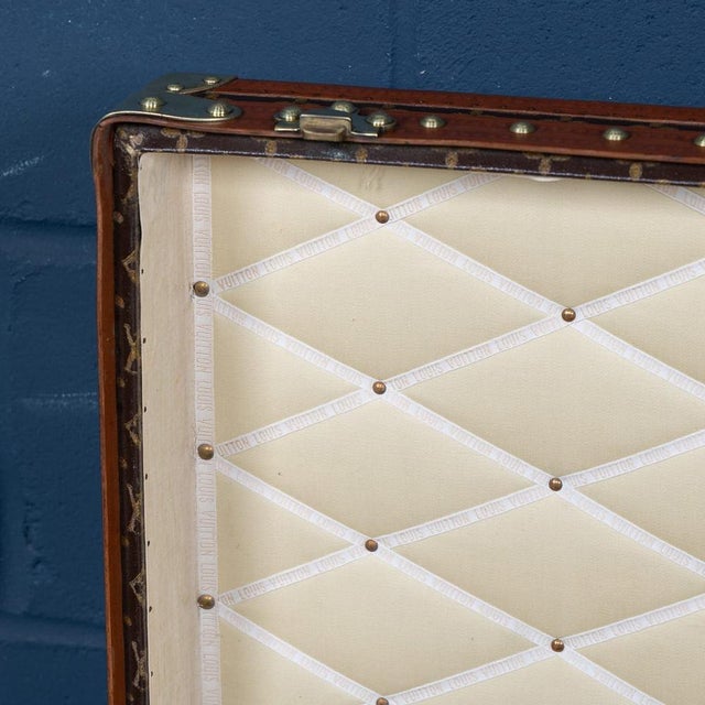 20th Century Cabin Trunk in Monogram Canvas from Louis Vuitton, France, 1930 For Sale - Image 18 of 18