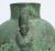 Large bronze Grand Tour Pompeian Vessel. Beautiful patination in verdigris over sides and bottom. Handles have female...