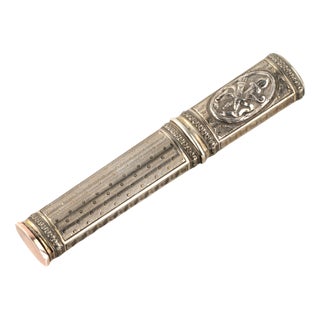 Louis XVI Style Silver Pencil Case For Sale