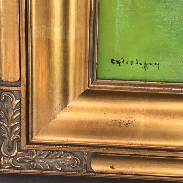 1980s Vintage Jean Michel Painting Chairish