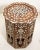 Islamic Antique Moroccan Moorish Side Table With Octagonal Top and Mother of Pearl Inlay For Sale - Image 3 of 13
