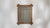 1970s 1970-1979 France Weathered Honey Oak Carved Oak Window-Pane Mirror For Sale - Image 5 of 7