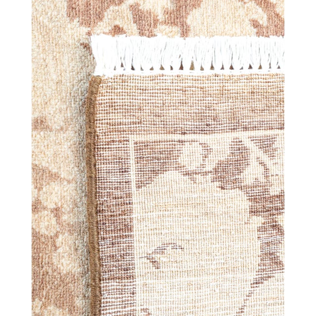 2000 - 2009 Mogul, One-of-a-Kind Hand-Knotted Area Rug - Brown, 3' 2" x 5' 1" For Sale - Image 5 of 8