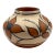 Kewa (Santo Domingo) Pueblo Polychrome Jar by Vicky T. Calabaza For Sale