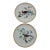 Vintage Rosenthal German Porcelain Pheasant Miniature Plates - A Pair For Sale