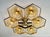 Not Yet Made - Made To Order 21st Century Hive Bi-Color Amber Bubbles Murano Flush Mount by Fabio LTD For Sale - Image 5 of 7