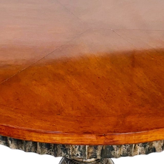Late 20th Century French Regency Claw Feet Gueridon Center Table by Charles Pollock for William Switzer For Sale In San Diego - Image 6 of 11