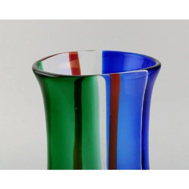 Chribska Art Glass Vase by Erik Höglund for Kosta Boda For Sale - Image 6 of 10