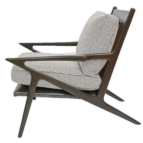 Mid-Century Modern Vintage Mid-Century Modern Style Lounge Chair For Sale - Image 3 of 13