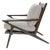Mid-Century Modern Vintage Mid-Century Modern Style Lounge Chair For Sale - Image 3 of 13