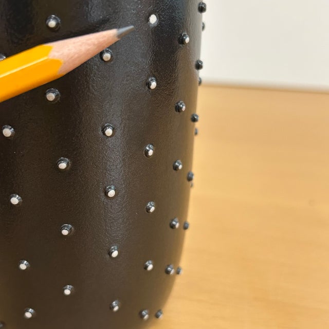 Ceramic Heath Ceramics Spiky Black/Green Tall Mug 2015 For Sale - Image 7 of 8