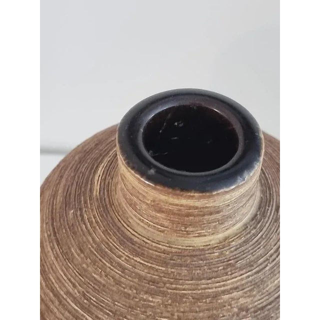 Scandinavian Modern Ceramic Vases attributed to Greta Runeborg for Ekeby, 1950s, Set of 2 For Sale - Image 5 of 10