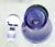 Modern 1970s Glass Perfume Bottle by Caithness For Sale - Image 3 of 5