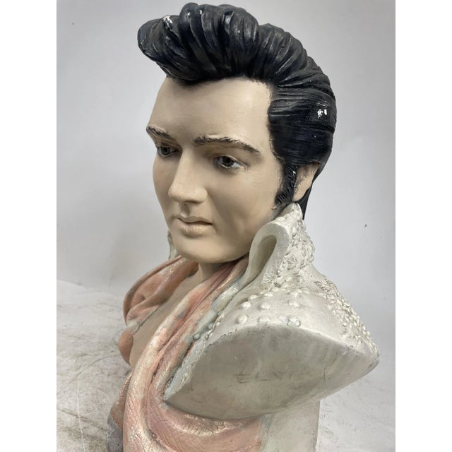 Ceramic Elvis Half-Bust, 1970s For Sale - Image 12 of 15