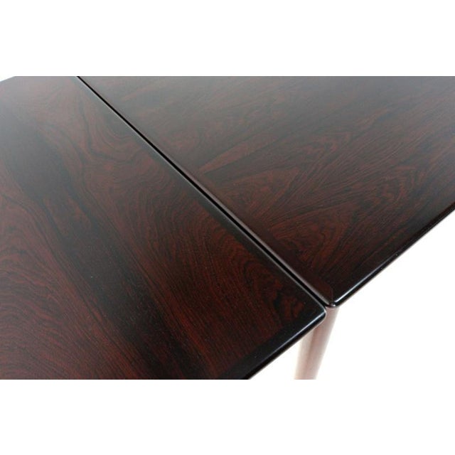Wood Extendable Rosewood Stenstrup Dining Table For Sale - Image 7 of 16