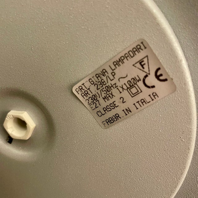 Vintage Italian Opaline Table Lamps, 1990s, Set of 2 For Sale - Image 17 of 18