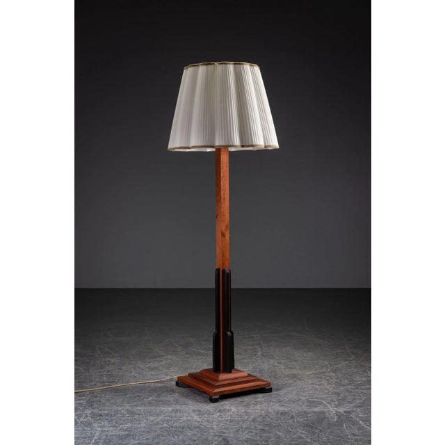 Amsterdam School Standing Lamp, 1980s For Sale - Image 18 of 18