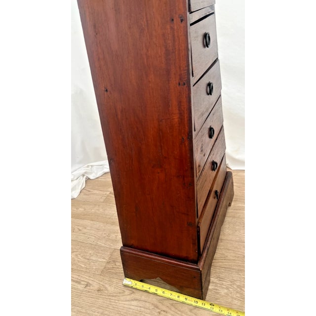 Vintage Nova Furniture Chest of Drawers Pyramid Shape Apothecary Storage Dresser For Sale - Image 9 of 13