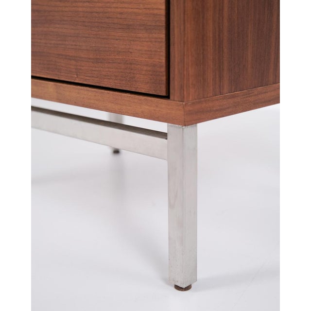 Brown Chest of Drawers in Walnut & Metal from Skovby Møbelfabrik, 1960s For Sale - Image 8 of 14