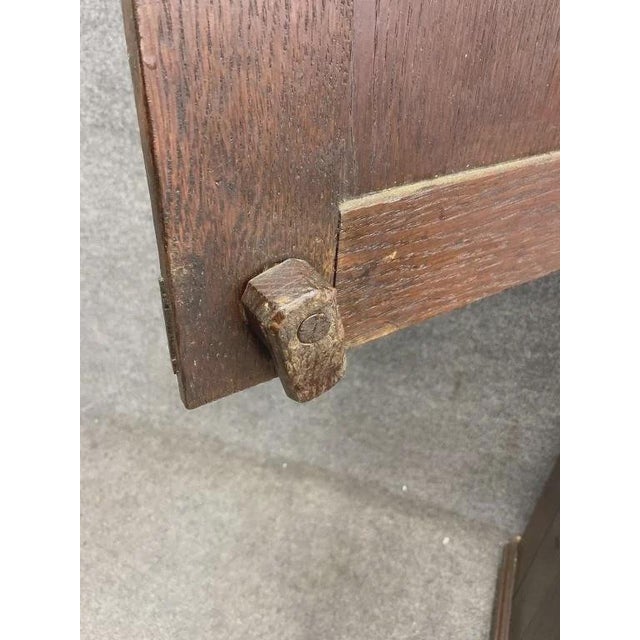 18th Century English Georgian Oak Secretary Bureau Bookcase For Sale - Image 14 of 16