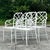 Vintage Costal “Calcutta” Cast Aluminum Dining Chairs After Brown Jordan - Set of 4 For Sale - Image 10 of 10