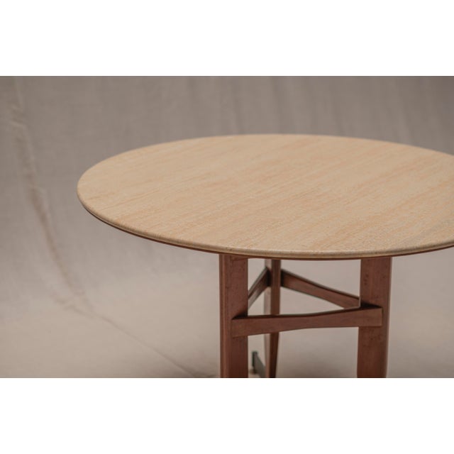 Ignazio Gardella Round Dining Table by Ignazio Gardella, Italy, 1960s For Sale - Image 4 of 17