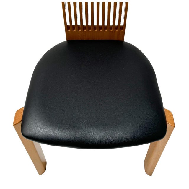 High Back Dining Room Chairs by Pietro Costantini, 1980s, Set of 6 For Sale - Image 9 of 11