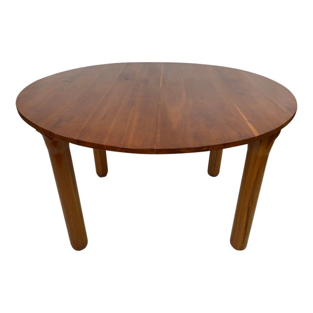 Mid-Century Custom Made Cherry Dining Table For Sale