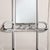 This stunning Art Deco coat/ umbrella rack was realized in France circa 1930. It features a streamlined demilune base in...