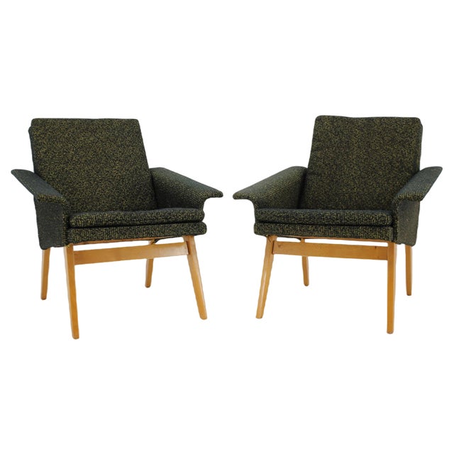 Set of Armchairs, Czechoslovakia, 1960s For Sale