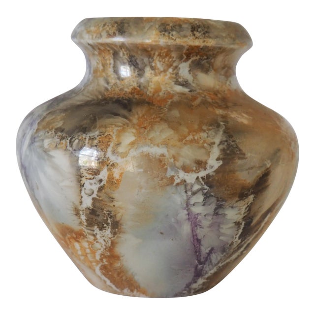 Arabia Finland Aaa Art Decor Lustreware Ceramic Vase For Sale