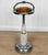 Art Deco Vintage Art Deco Slag Glass & Chrome Illuminated Cigar Ashtray Stand For Sale - Image 3 of 10