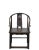 Chinese A Pair Antique Chinese Round Back Arm Chairs For Sale - Image 3 of 13
