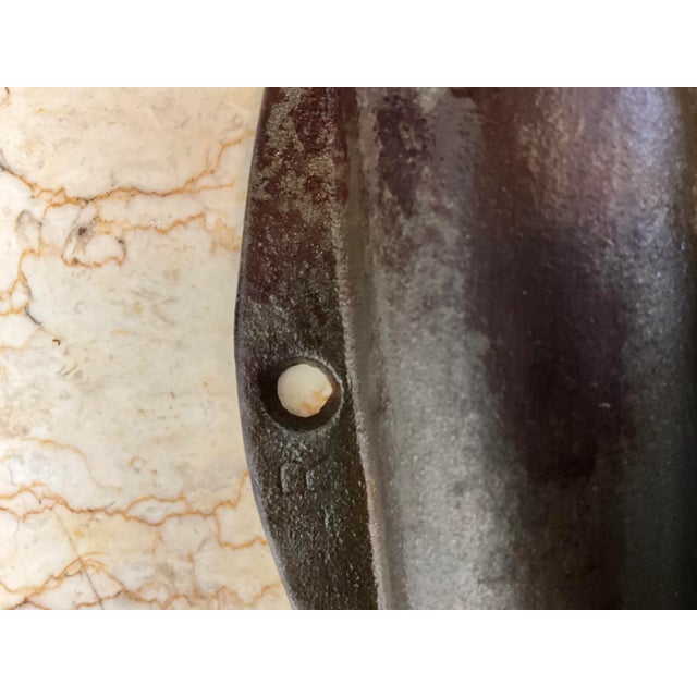 Metal Vintage Cast Iron Corn Shape Cast Iron Cornbread Pan For Sale - Image 7 of 7