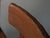 Mid-Century Modern Vintage Brutalist Handcrafted Chestnut Chairs, France, 1970, Set of 6 For Sale - Image 3 of 18