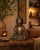 Asian Bronze Cold Painted Baby Buddha Tang Style For Sale - Image 3 of 18