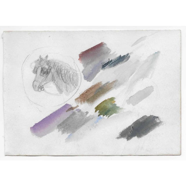 English 1907 English Equestrian Drawing by Thorne For Sale - Image 3 of 3