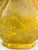Yellow Vintage Sunflower Yellow Japanese Ceramic Lamp For Sale - Image 8 of 12