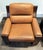 Heavy Circa 1970 Oak and Cognac Leather French Club Chairs For Sale In Dallas - Image 6 of 9