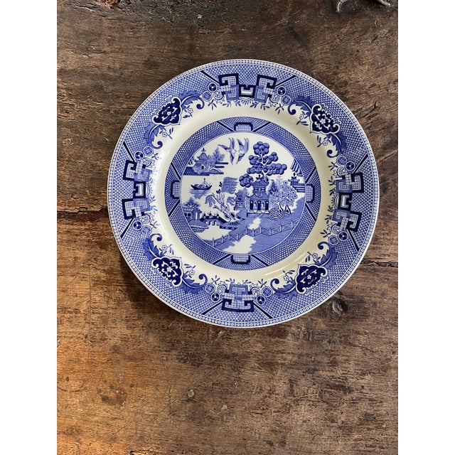 Wonderful set of two plates, by Shenango China, they are larger in size presenting at 11.25 inches in diameter, making...