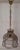 Vintage German Ceiling Lamp with Tinted Curved Glass Panes by Martin Müller & Co, 1980s For Sale - Image 4 of 8