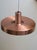 Vintage Danish Lamp in Copper by Jo Hammerborg for Fog & Mørup, 1960s For Sale - Image 3 of 4