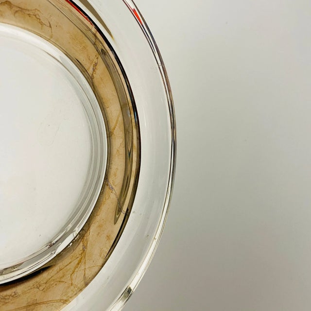 Mid-Century Modern Italian Glass Ashtray with Internal Decoration, 1970s For Sale - Image 9 of 10