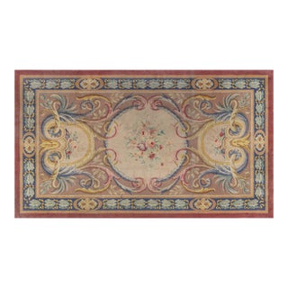 Antique French Savonnerie Rug For Sale