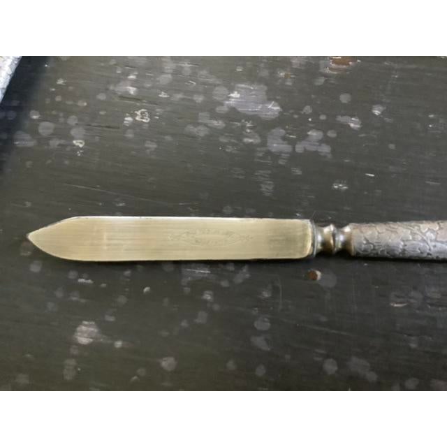 Late 19th Century Landers Frary & Clark Silverplate Cutlery Set- 4 Pieces For Sale - Image 4 of 7