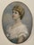 1903 portrait miniature of a lady by British Herbert Sidney Percy (1863-1903). Inscribed on the back of the miniature...