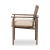 Taupe Four Hands Xavier Dining Armchair, Hasselt Taupe For Sale - Image 8 of 13